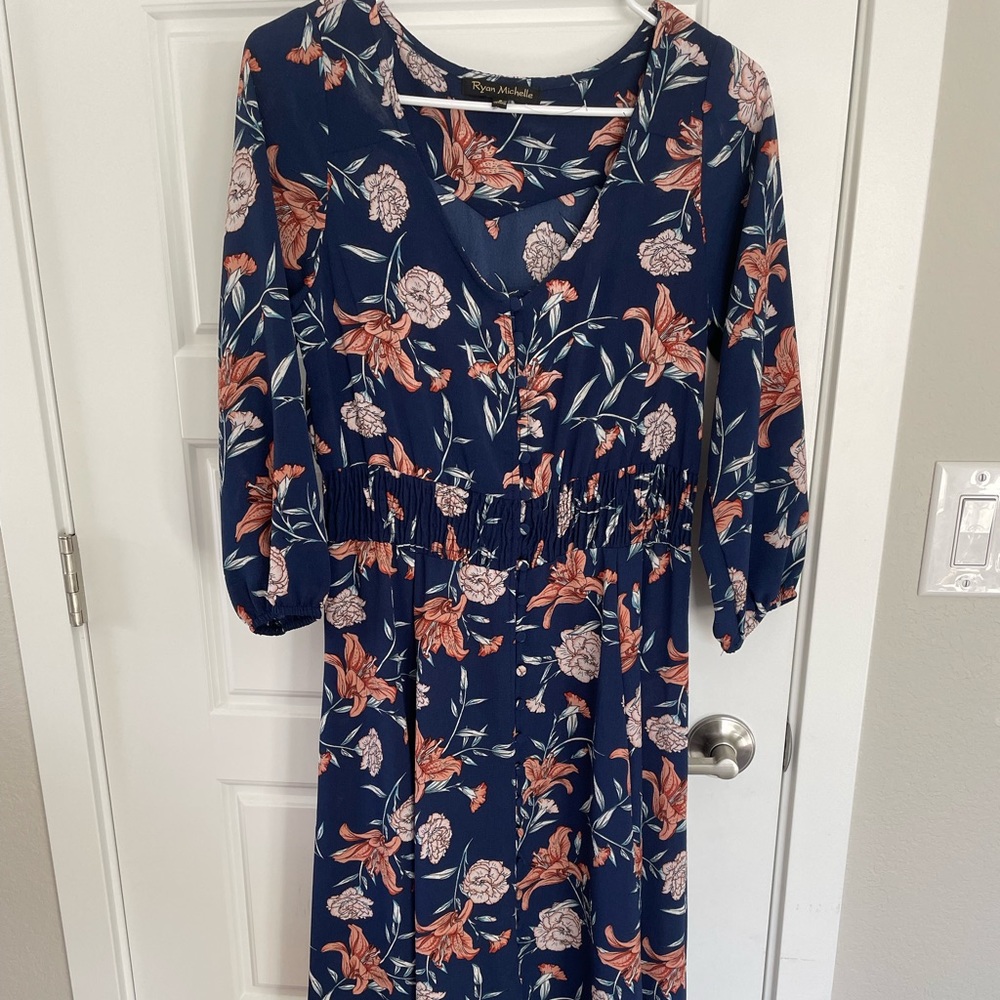 Gorgeous floral maxi dress